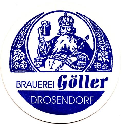 memmelsdorf ba-by göller könig 1-5a (rund215-könig mit bierglas-blau) 